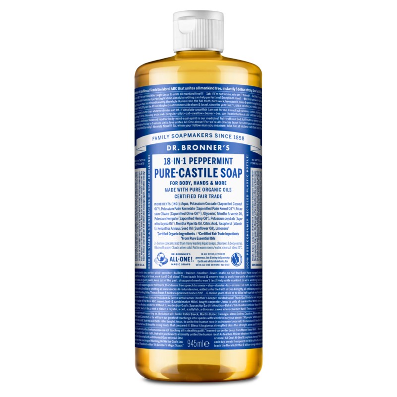 Dr. Bronner's skystas muilas18-in-1 Peppermint, 945 m